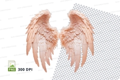 Angel wings clipart png Product Image 1