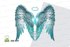 Angel wings clipart png Product Image 1