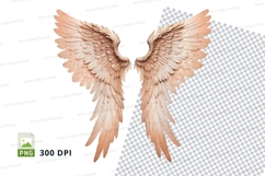 Angel wings clipart Product Image 1