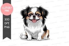 Happy shih tzu puppy clipart png Product Image 1