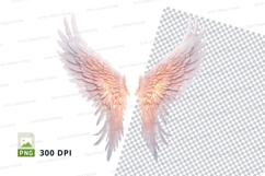 Angel wings clipart png Product Image 1