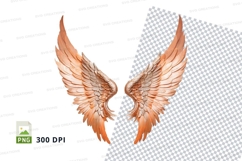 Golden angel wings Product Image 1