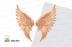 Angel wings clipart png Product Image 1