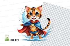 Superhero tiger kitten Product Image 1