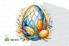 Stained glass easter egg Product Image 1