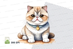 Adorable cat clipart Product Image 1