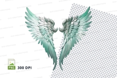 Angel wings clipart png Product Image 1