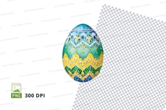 Decorative easter egg clipart png Product Image 1