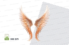 Angel wings clipart png Product Image 1