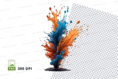Color splash clipart png Product Image 1