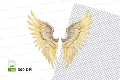 Angel wings clipart png Product Image 1