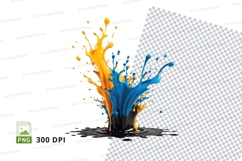 Color splash clipart png Product Image 1