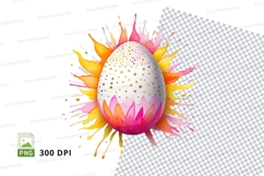 Decorative easter egg clipart png Product Image 1