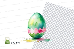 Easter egg clipart png Product Image 1