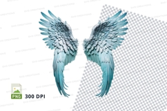 Angel wings clipart png Product Image 1