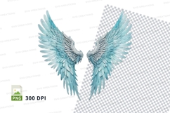 Angel wings clipart png Product Image 1