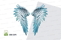 Angel wings clipart png Product Image 1