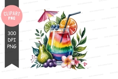 Rainbow fruit cocktail Product Image 1