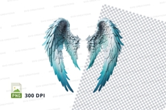 Angel wings clipart png Product Image 1