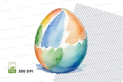 Watercolor earth globe clipart png Product Image 1