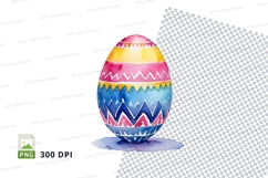 Decorative easter egg clipart png Product Image 1