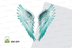 Angel wings clipart png Product Image 1