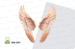 Angel wings clipart png Product Image 1