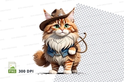 Cartoon cat clipart png Product Image 1