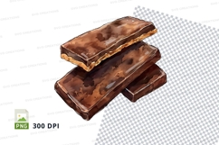 Chocolate bar clipart png Product Image 1