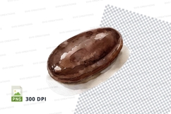 Chocolate donut mockup Product Image 1