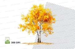 Autumn tree clipart png Product Image 1