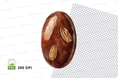 Chocolate easter egg clipart png Product Image 1