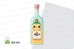 Clipart png - tequila bottle mockup Product Image 1