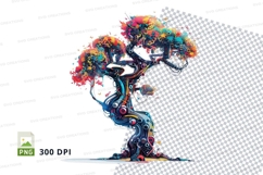 Abstract tree clipart png Product Image 1