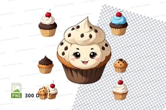 Cupcake clipart png collection Product Image 1