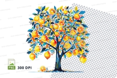 Lemon tree clipart png Product Image 1