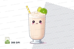 Cute milkshake clipart png Product Image 1