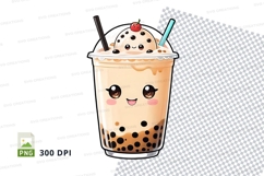 Bubble tea clipart png Product Image 1