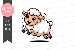 Magical easter bunnies clipart png Product Image 1