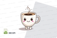 Cute cartoon coffee mug mockup Product Image 1