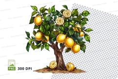 Lemon tree clipart png Product Image 1