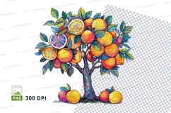 Fruit tree clipart png Product Image 1