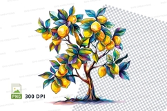 Lemon tree clipart png Product Image 1