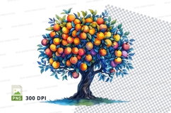 Fruit tree clipart png Product Image 1