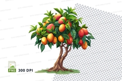 Fruit tree clipart png Product Image 1