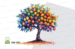 Fruit tree clipart png Product Image 1