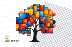 Abstract tree clipart png Product Image 1