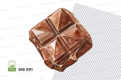 3d geometric brown cube clipart png Product Image 1