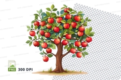 Apple tree clipart png Product Image 1