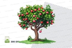 Apple tree clipart png Product Image 1